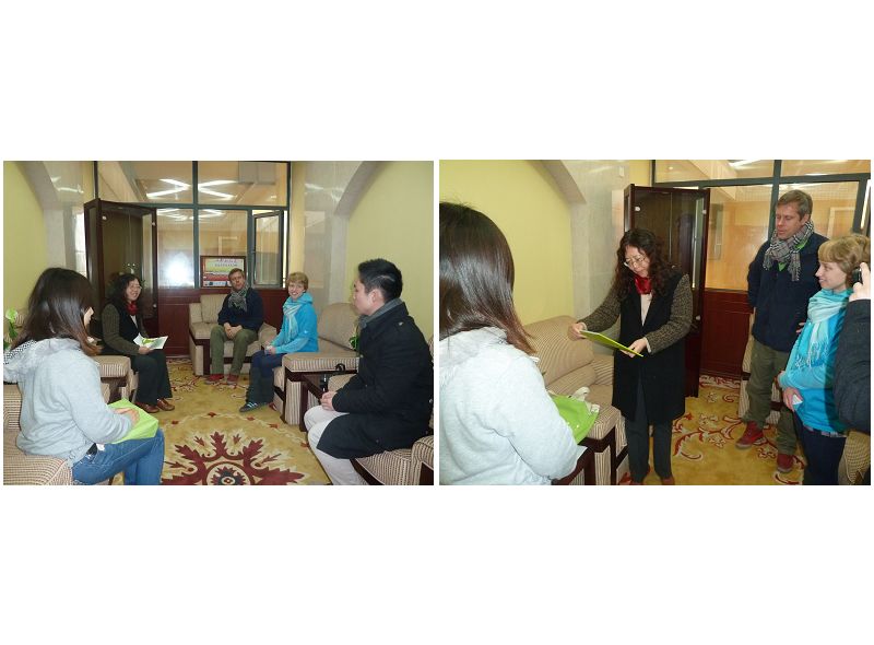 中德语言年歌德学院“德语大篷车”驶入重大虎溪校区