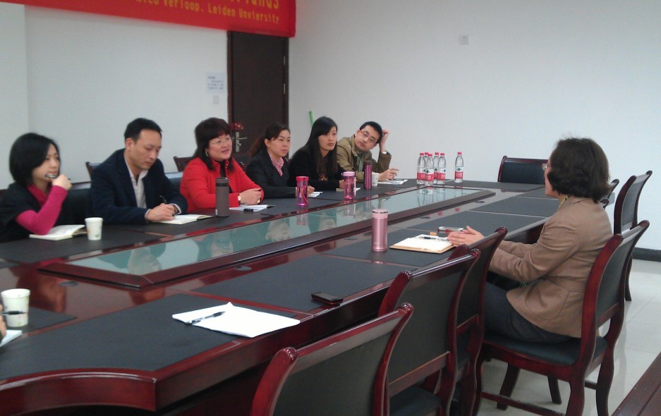 第三军医大学英语系教师来小黄书
参观学习